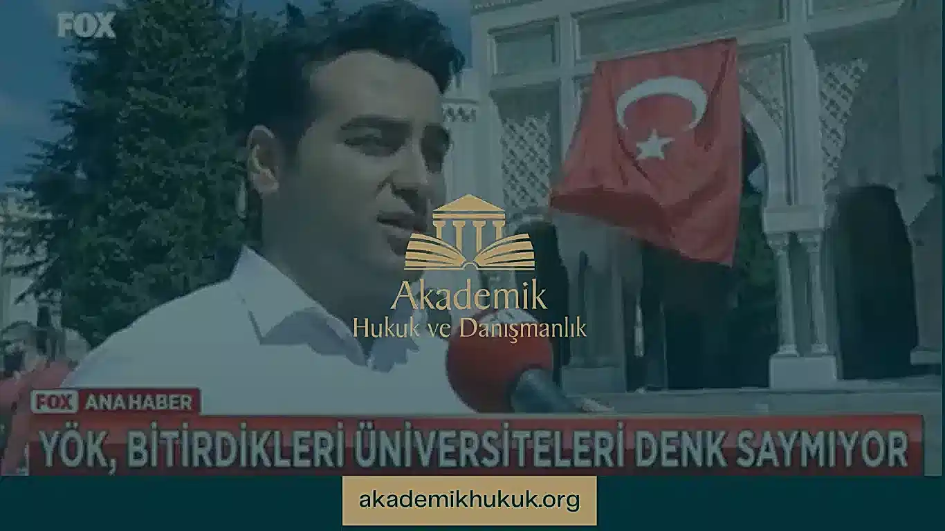 DİPLOMA DENKLİK AVUKATI- DİPLOMA DENKLİK DAVASI - AKADEMİK HUKUK